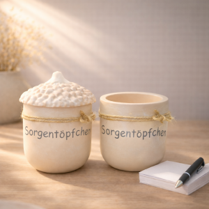 Das „Sorgentöpfchen“ für das mal beiseite legen
